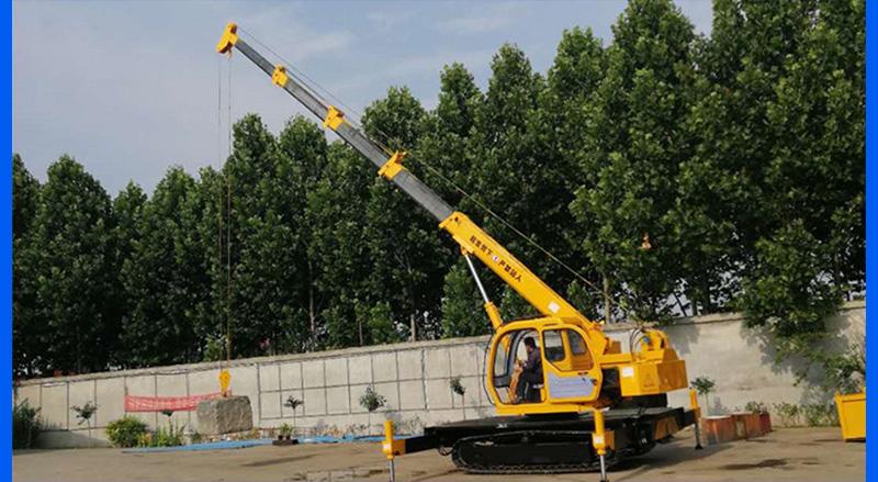 6噸履帶吊操作圖