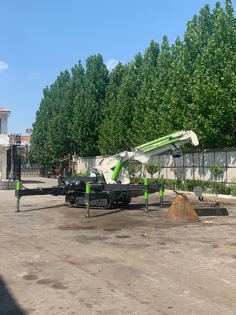 礦用履帶折臂吊